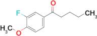 1-(3-Fluoro-4-methoxyphenyl)pentan-1-one