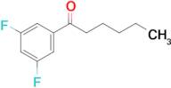 1-(3,5-Difluorophenyl)hexan-1-one