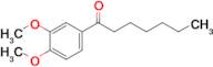 1-(3,4-Dimethoxyphenyl)heptan-1-one