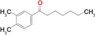 1-(3,4-Dimethylphenyl)heptan-1-one