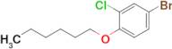 1-Bromo-3-chloro-4-n-hexyloxybenzene