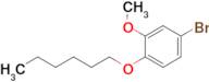 1-Bromo-4-n-hexyloxy-3-methoxybenzene