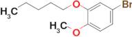 1-Bromo-4-methoxy-3-n-pentyloxybenzene