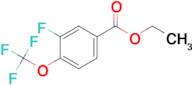 3-Fluoro-4-trifluoromethoxy-benzoic acid ethyl ester