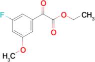 (3-Fluoro-5-methoxyphenyl)oxo-acetic acid ethyl ester