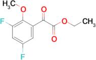 (3,5-Difluoro-2-methoxyphenyl)oxo-acetic acid ethyl ester