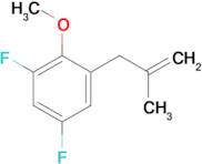 1,5-Difluoro-2-methoxy-3-(2-methylallyl)benzene