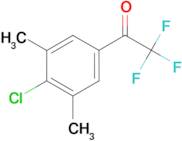 1-(4-Chloro-3,5-dimethylphenyl)-2,2,2-trifluoroethanone