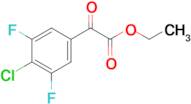 (4-Chloro-3,5-difluorophenyl)oxo-acetic acid ethyl ester