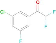 1-(3-Chloro-5-fluorophenyl)-2,2-difluoroethanone