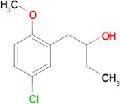 1-(3-Chloro-6-methoxyphenyl)-2-butanol