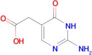 (2-amino-6-oxo-1,6-dihydro-5-pyrimidinyl)acetic acid