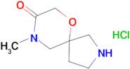 9-methyl-6-oxa-2,9-diazaspiro[4.5]decan-8-one hydrochloride