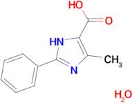 5-methyl-2-phenyl-1H-imidazole-4-carboxylic acid hydrate