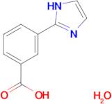 3-(1H-imidazol-2-yl)benzoic acid hydrate