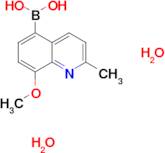 (8-methoxy-2-methyl-5-quinolinyl)boronic acid dihydrate