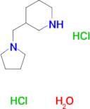 3-(1-pyrrolidinylmethyl)piperidine dihydrochloride hydrate