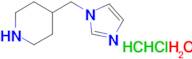 4-(1H-imidazol-1-ylmethyl)piperidine dihydrochloride hydrate