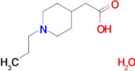 (1-propyl-4-piperidinyl)acetic acid hydrate