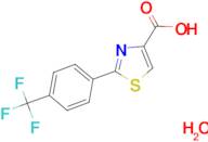 2-[4-(trifluoromethyl)phenyl]-1,3-thiazole-4-carboxylic acid hydrate