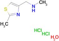 N-methyl-1-(2-methyl-1,3-thiazol-4-yl)methanamine dihydrochloride hydrate