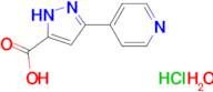 3-(4-pyridinyl)-1H-pyrazole-5-carboxylic acid hydrochloride hydrate