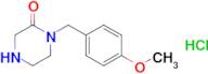 1-(4-methoxybenzyl)-2-piperazinone hydrochloride