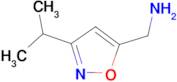 1-(3-isopropylisoxazol-5-yl)methanamine