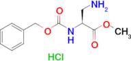 (2S)-2-{[(benzyloxy)carbonyl]amino}-3-methoxy-3-oxopropan-1-aminium chloride