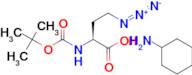 cyclohexanaminium (2S)-4-azido-2-{[(tert-butoxy)carbonyl]amino}butanoate