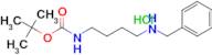 tert-butyl N-[4-(benzylazaniumyl)butyl]carbamate chloride