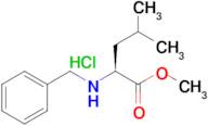 benzyl[(2S)-1-methoxy-4-methyl-1-oxopentan-2-yl]azanium chloride