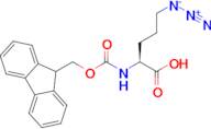 (2S)-5-azido-2-{[(9H-fluoren-9-ylmethoxy)carbonyl]amino}pentanoic acid