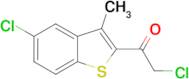 2-Chloro-1-(5-chloro-3-methyl-1-benzo[b]thien-2-yl)ethan-1-one