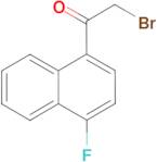 2-Bromo-1-(4-fluoronaphthalen-1-yl)ethan-1-one