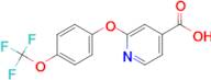 2-[4-(Trifluoromethoxy)phenoxy]isonicotinic acid