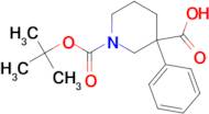 1-(tert-Butoxycarbonyl)-3-phenylpiperidine-3-carboxylic acid