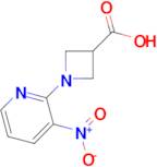 1-(3-Nitro-2-pyridinyl)-3-azetanecarboxylic acid