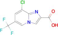 8-Chloro-6-(trifluoromethyl)imidazo[1,2-a]pyridine-2-carboxylic acid