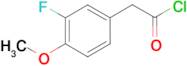 (3-Fluoro-4-methoxyphenyl)acetyl chloride