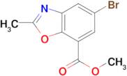 Methyl 5-bromo-2-methyl-1,3-benzoxazole-7-carboxylate