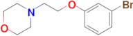 4-[2-(3-Bromophenoxy)ethyl]morpholine