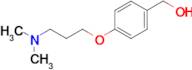 (4-[3-(Dimethylamino)propoxy]phenyl)methanol