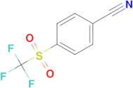 4-(Trifluoromethyl)sulphonylbenzonitrile