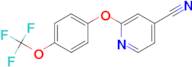 2-[4-(Trifluoromethoxy)phenoxy]isonicotinonitrile