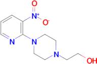 2-[4-(3-Nitro-2-pyridyl)piperazino]ethan-1-ol