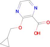3-(Cyclopropylmethoxy)pyrazine-2-carboxylic acid