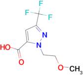 1-(2-Methoxyethyl)-3-(trifluoromethyl)-1H-pyrazole-5-carboxylic acid