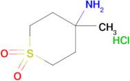 4-Amino-4-methyl-1Lambda(6)-thiane-1,1-dione hydrochloride