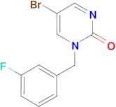 5-Bromo-1-(3-fluorobenzyl)pyrimidin-2(1H)-one